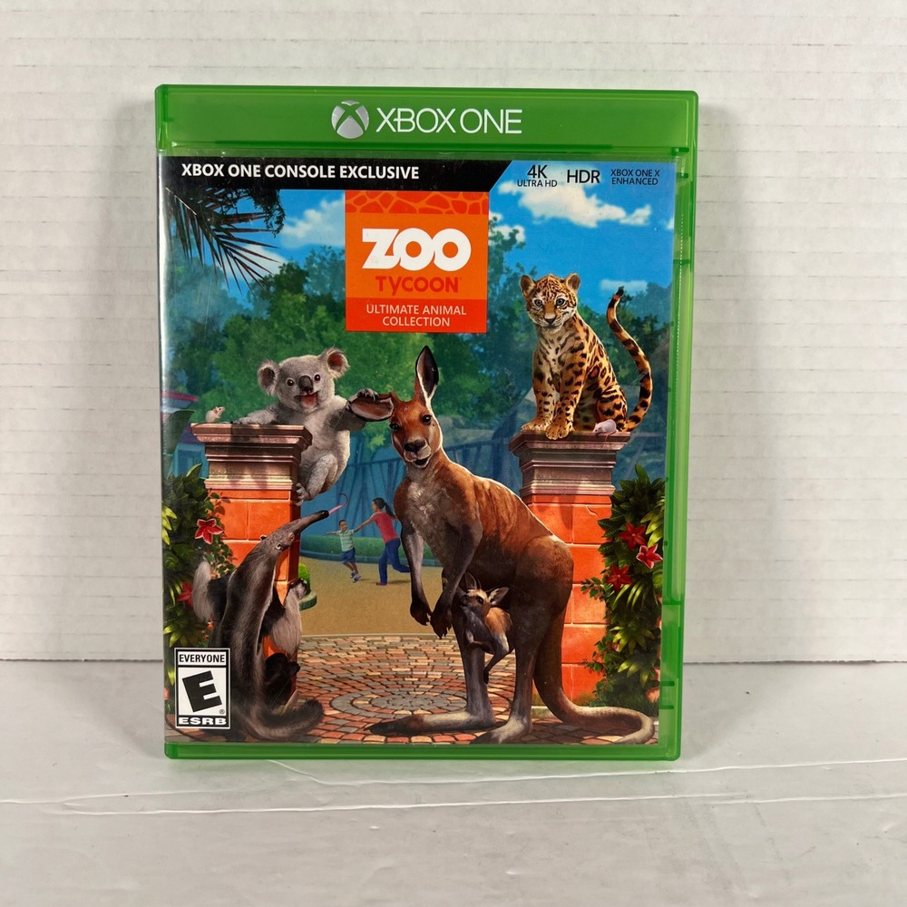 Zoo Tycoon Ultimate Animal Collection Microsoft Xbox One 2017 4K HDR Simulation